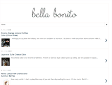 Tablet Screenshot of bellabonito.com